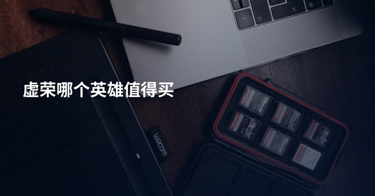 虚荣哪个英雄值得买