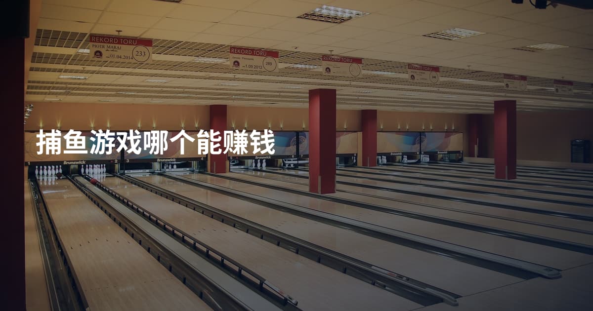 捕鱼游戏哪个能赚钱