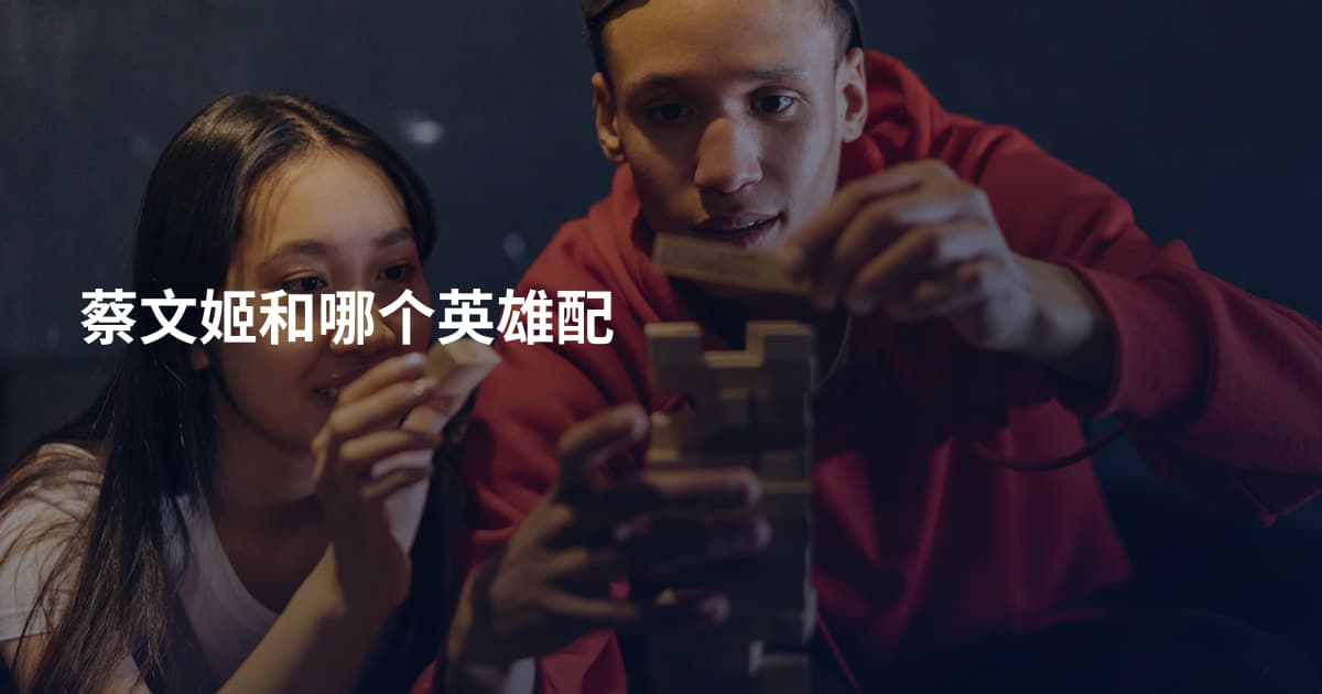 蔡文姬和哪个英雄配