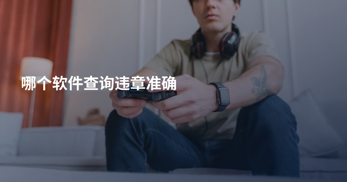 哪个软件查询违章准确