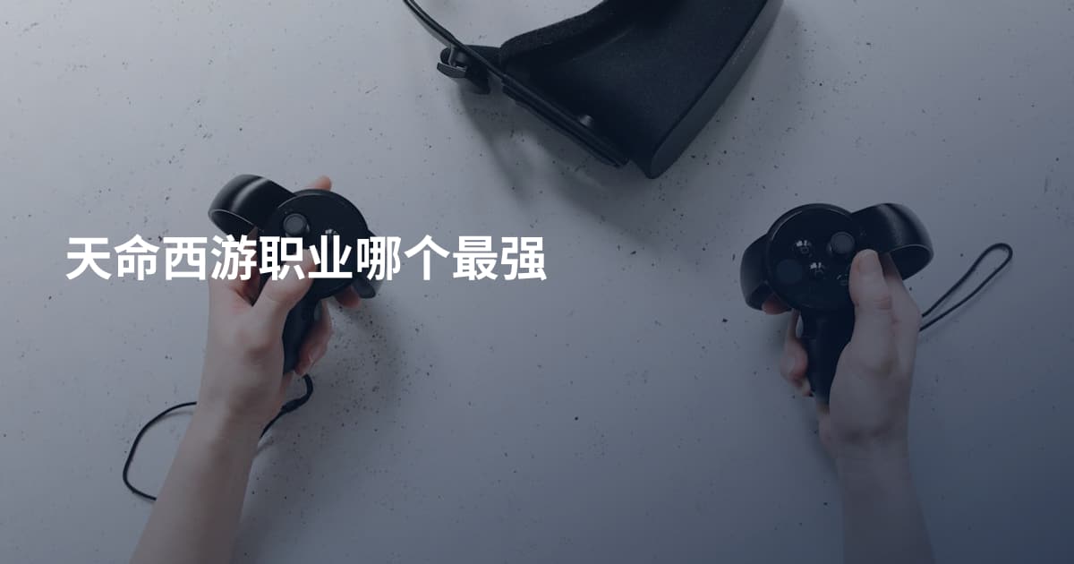 天命西游职业哪个最强