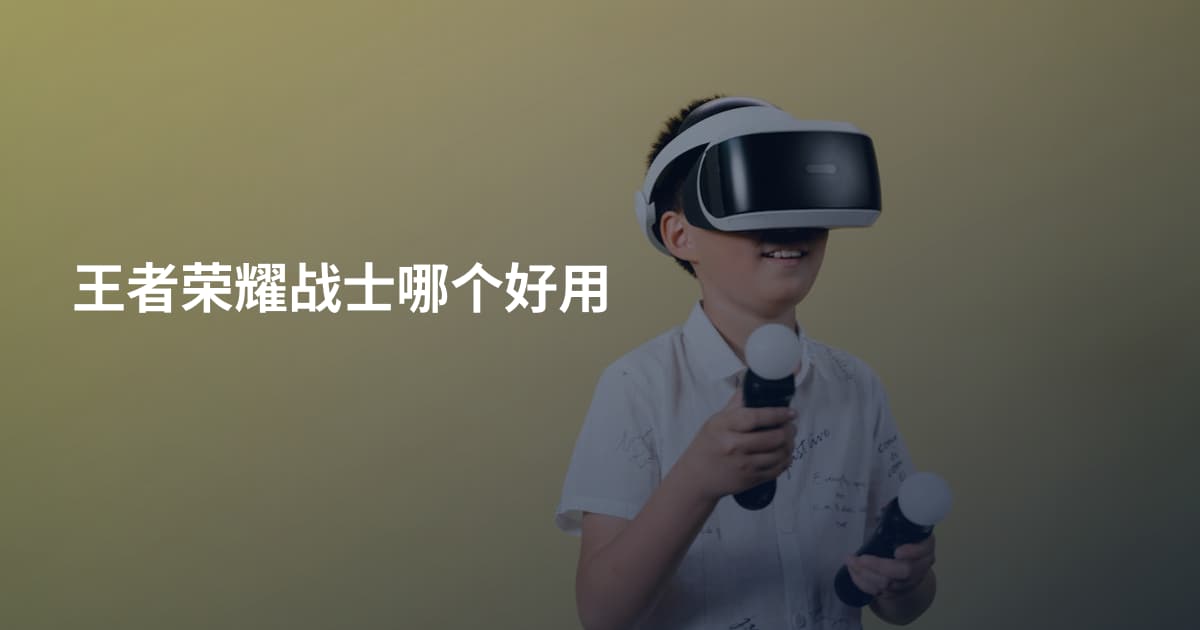 王者荣耀战士哪个好用