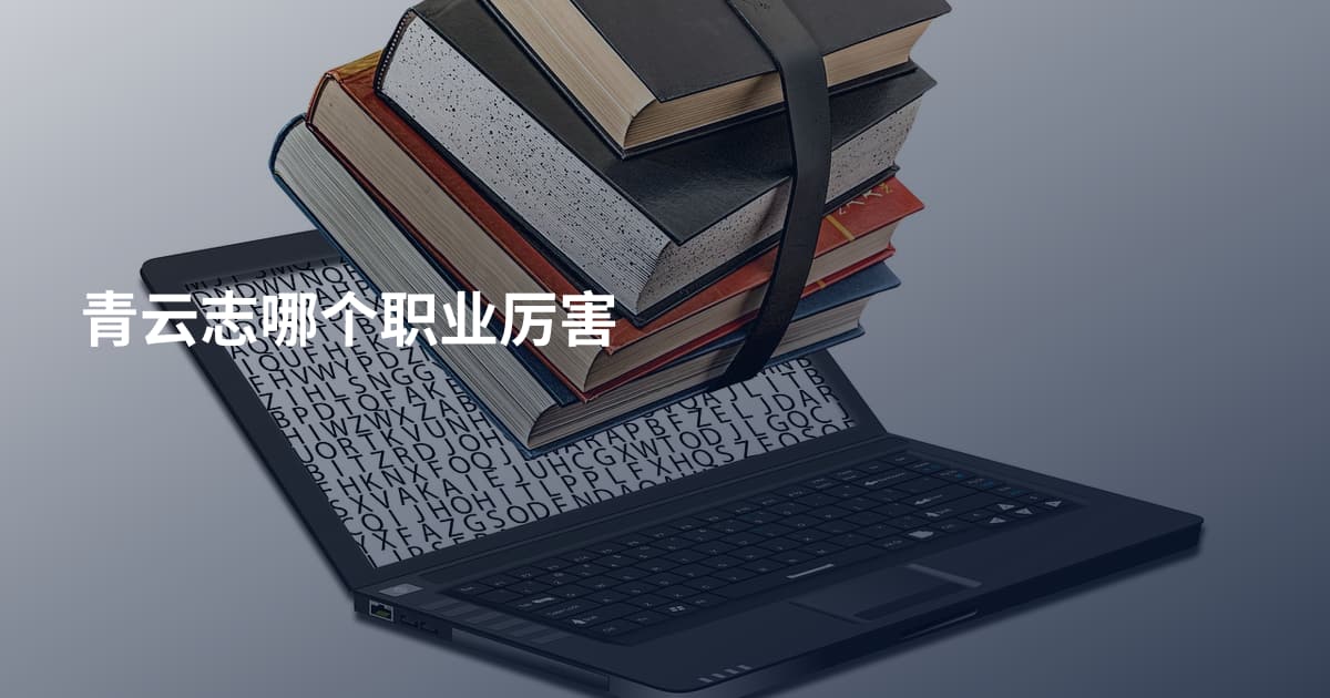 青云志哪个职业厉害