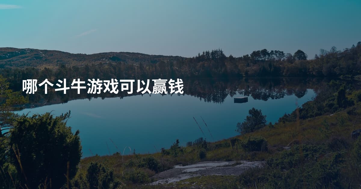 哪个斗牛游戏可以赢钱