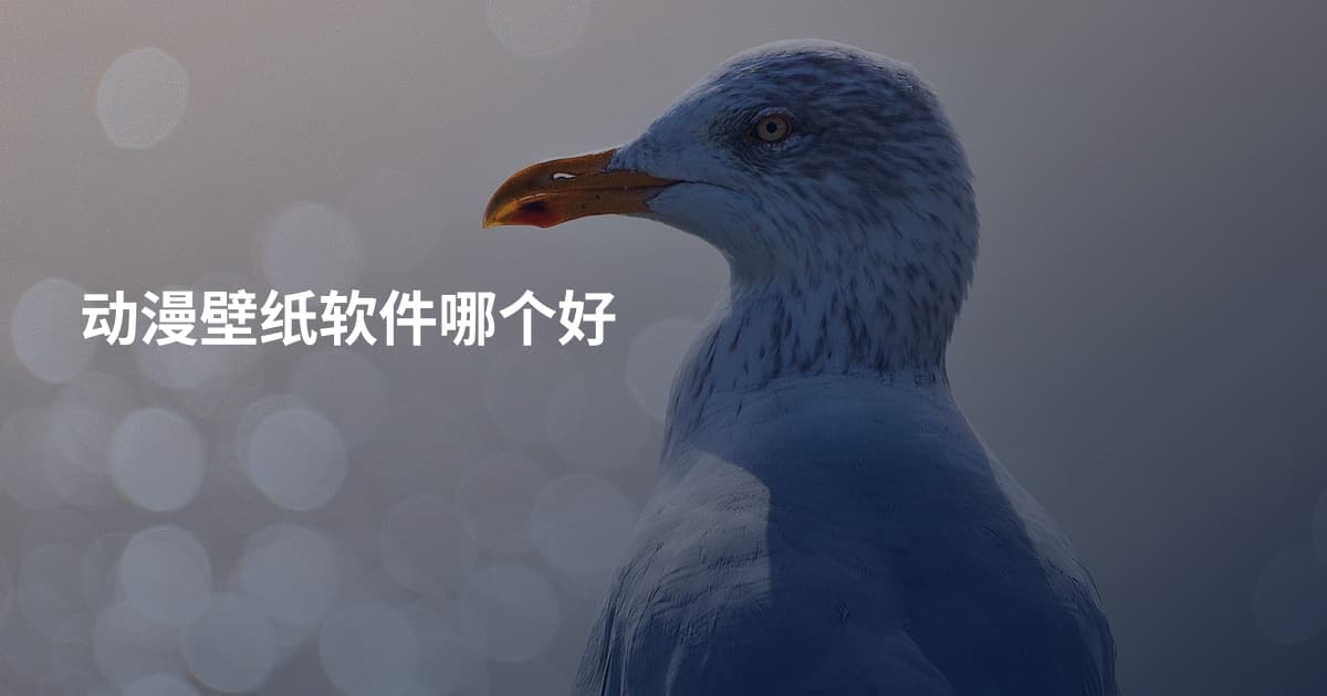 动漫壁纸软件哪个好
