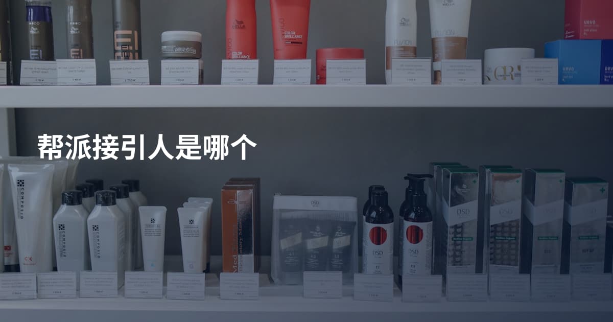 帮派接引人是哪个