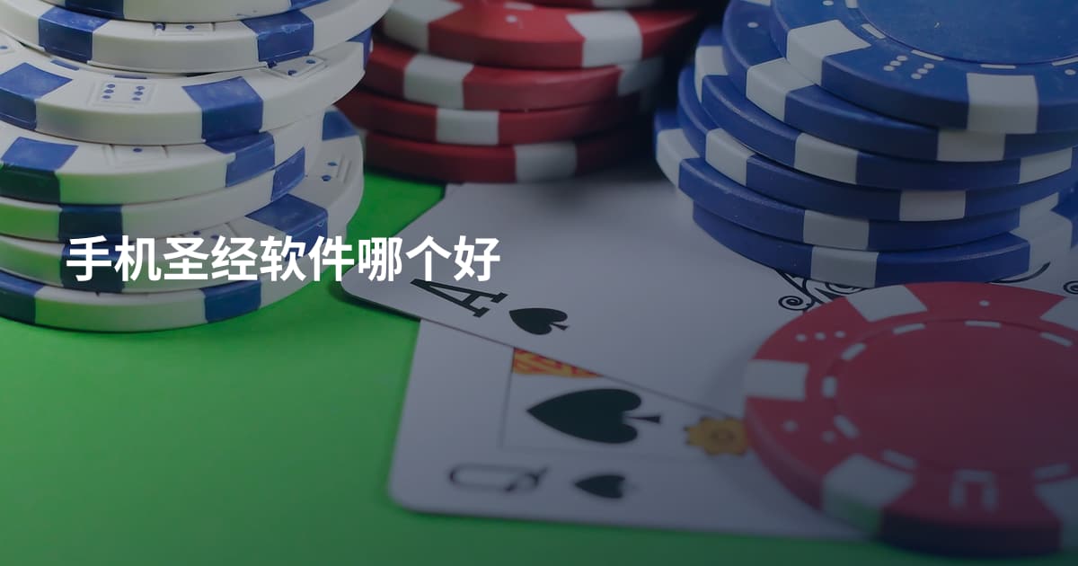手机圣经软件哪个好