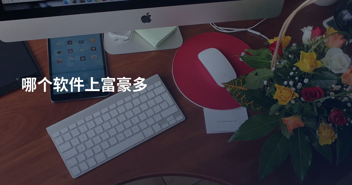 哪个软件上富豪多