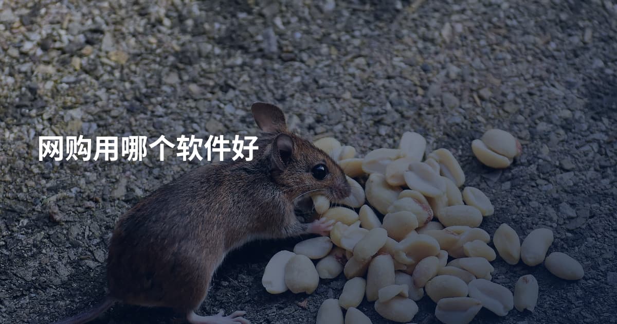 网购用哪个软件好