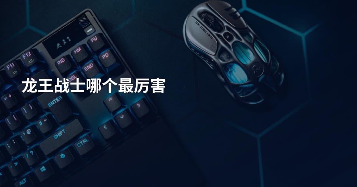龙王战士哪个最厉害