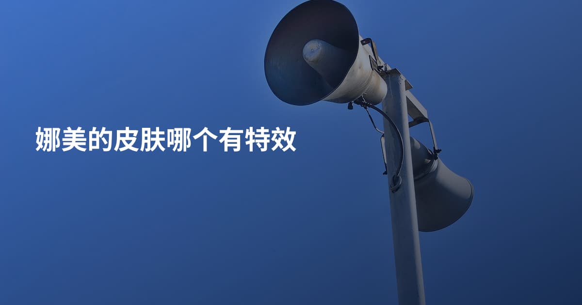娜美的皮肤哪个有特效