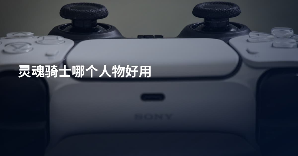 灵魂骑士哪个人物好用