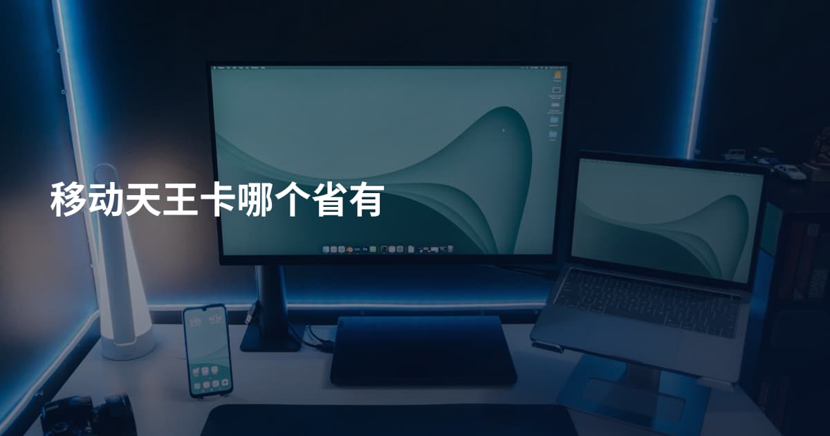移动天王卡哪个省有