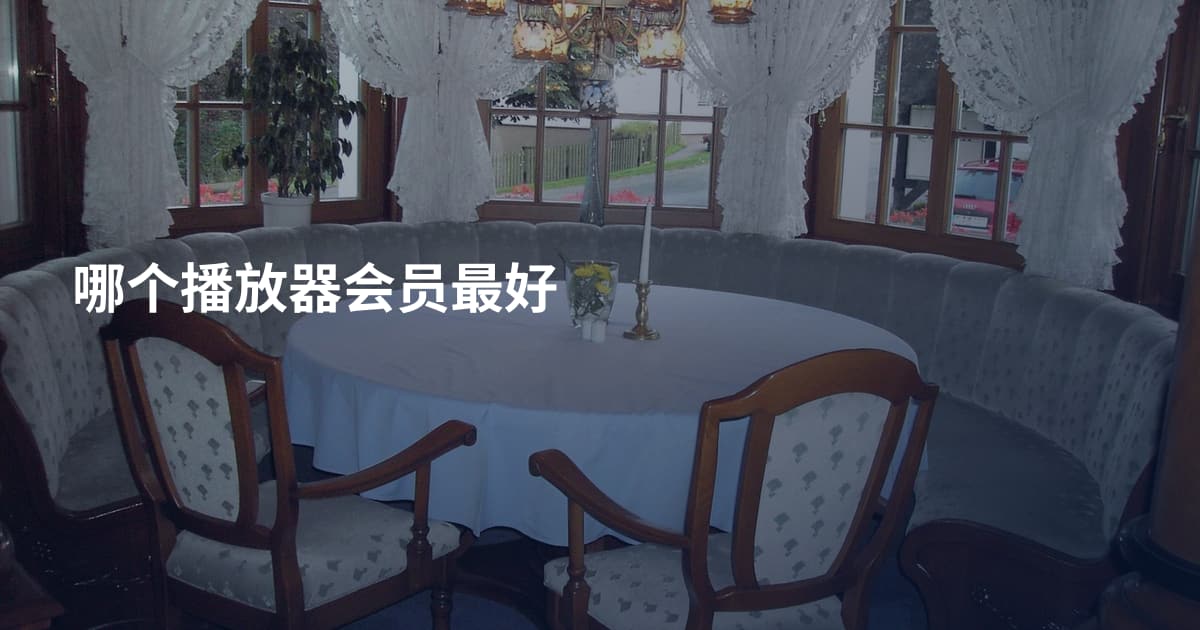哪个播放器会员最好