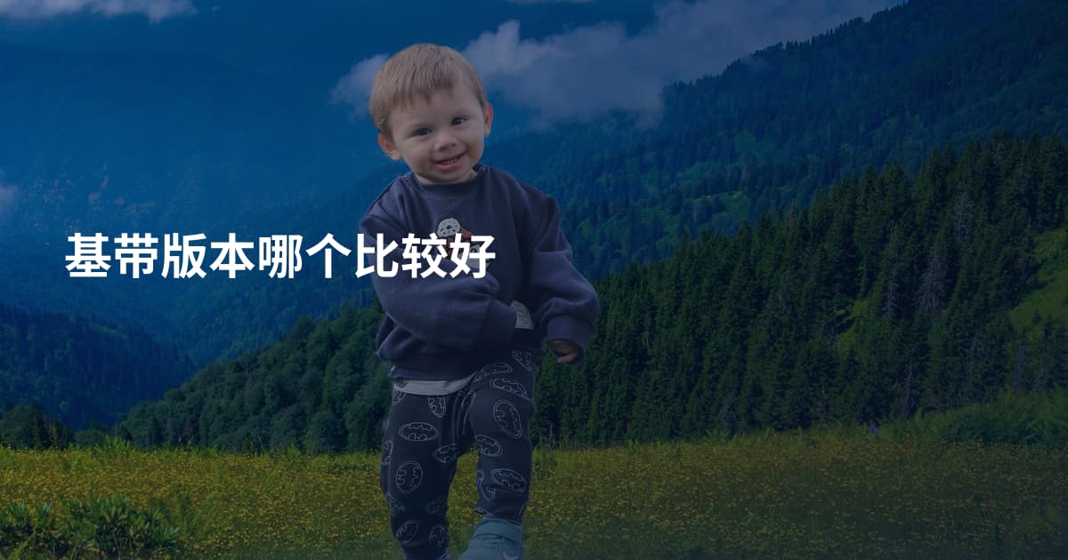基带版本哪个比较好