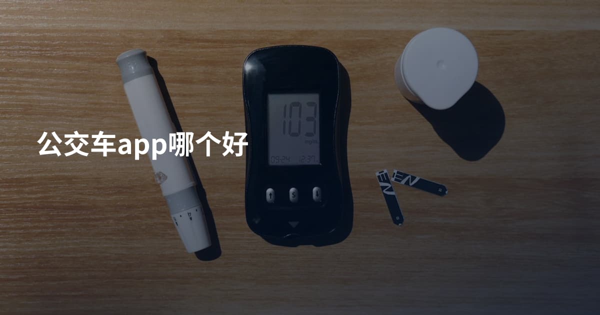 公交车app哪个好