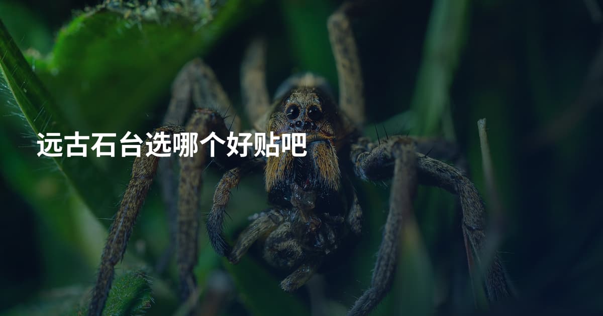 远古石台选哪个好贴吧