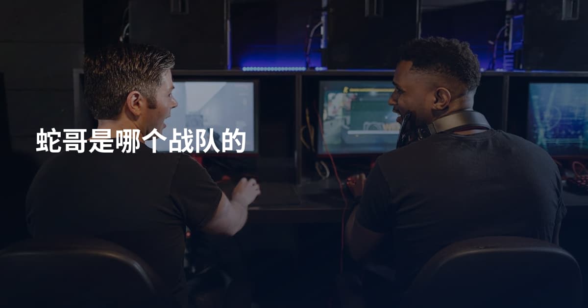 蛇哥是哪个战队的