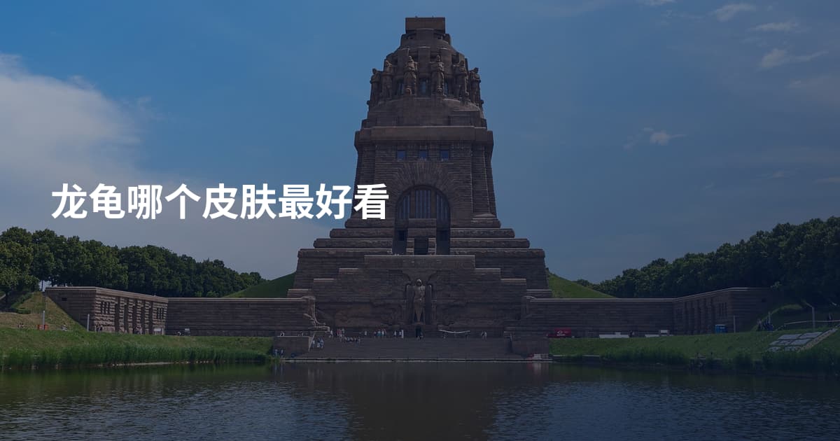 龙龟哪个皮肤最好看
