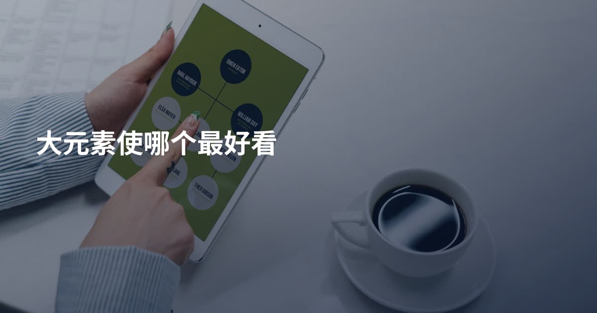 大元素使哪个最好看