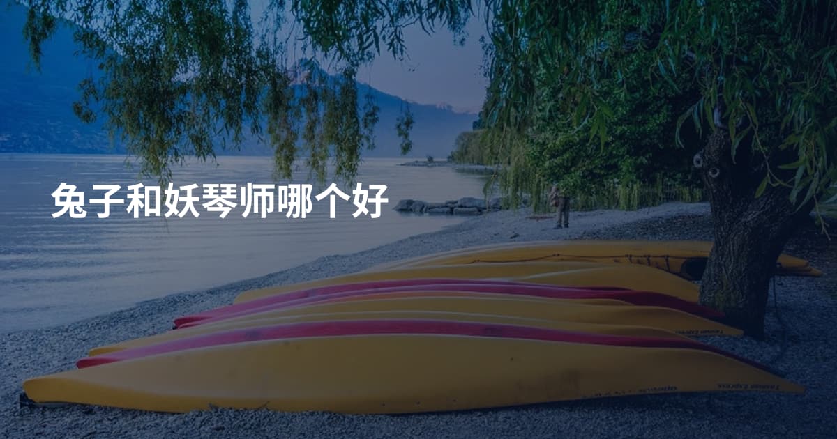 兔子和妖琴师哪个好
