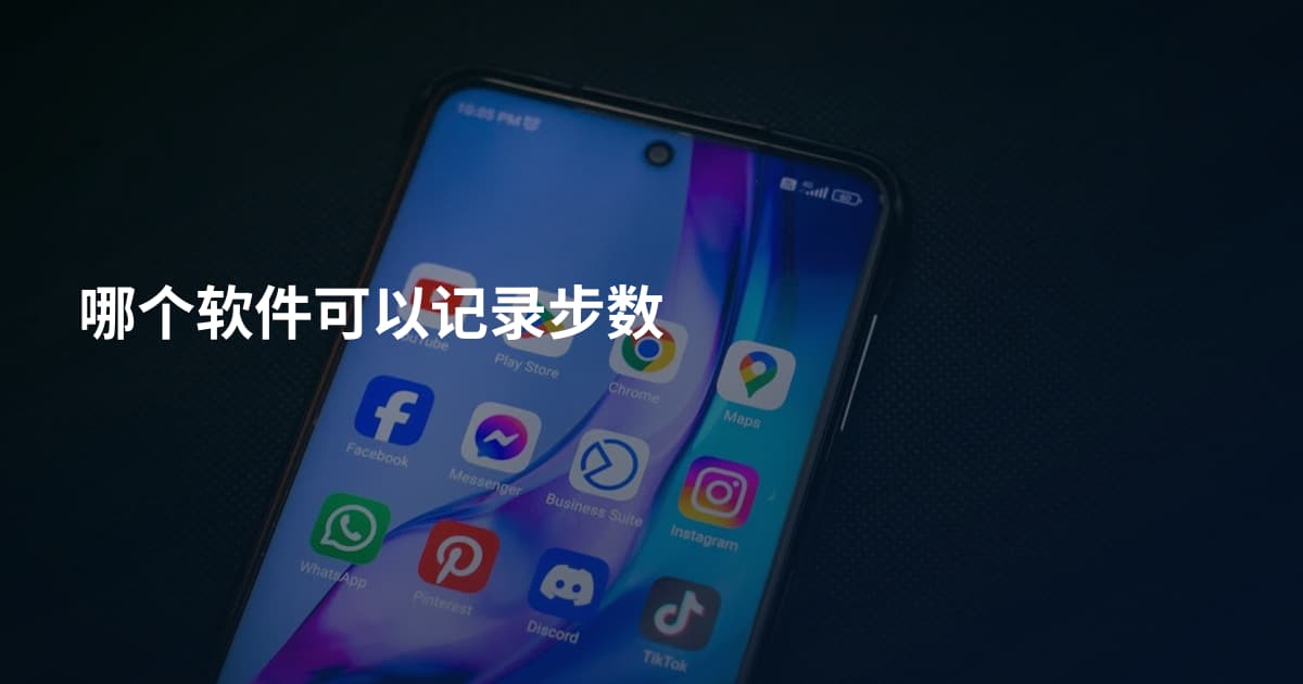 哪个软件可以记录步数