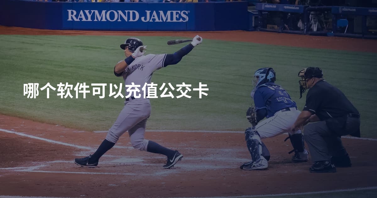 哪个软件可以充值公交卡