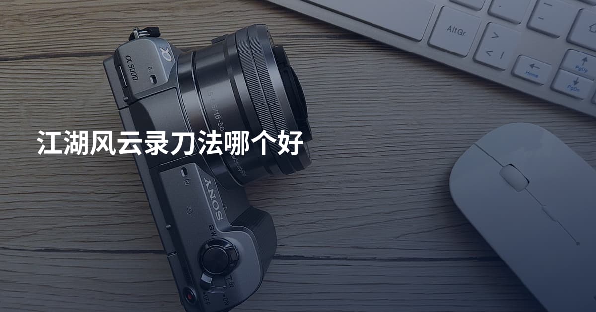 江湖风云录刀法哪个好
