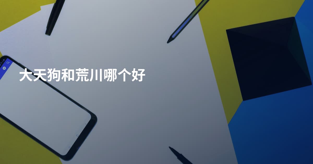 大天狗和荒川哪个好