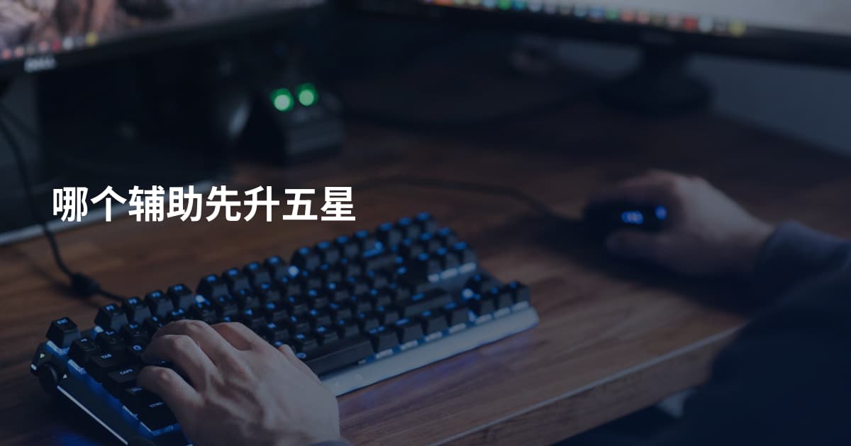 哪个辅助先升五星