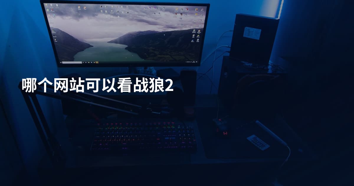 哪个网站可以看战狼2