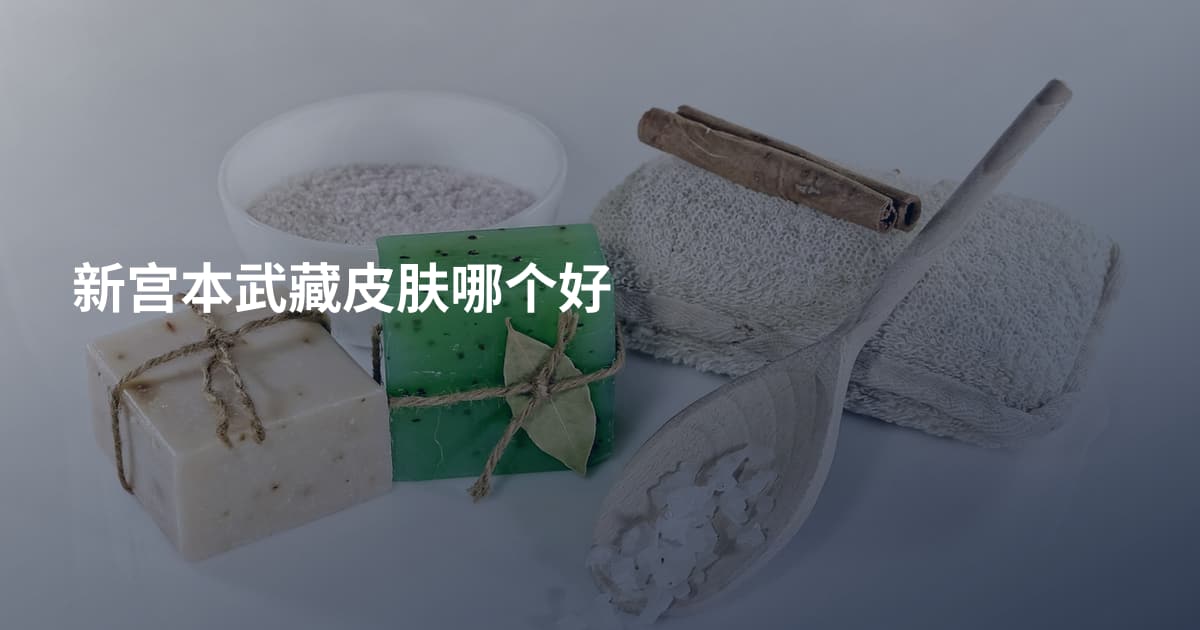 新宫本武藏皮肤哪个好
