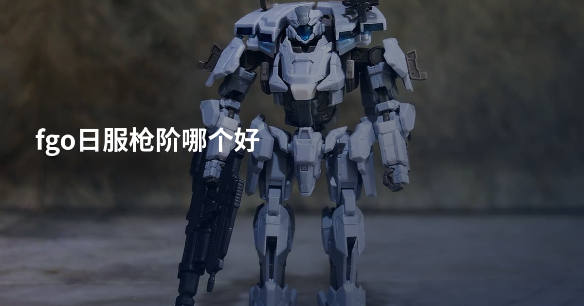 fgo日服枪阶哪个好