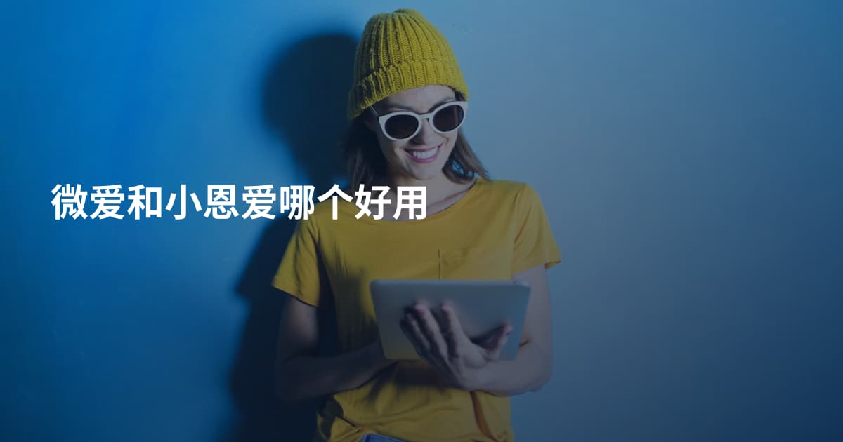 微爱和小恩爱哪个好用