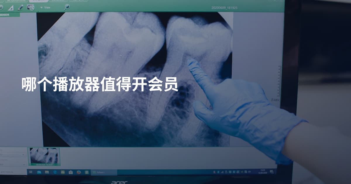 哪个播放器值得开会员