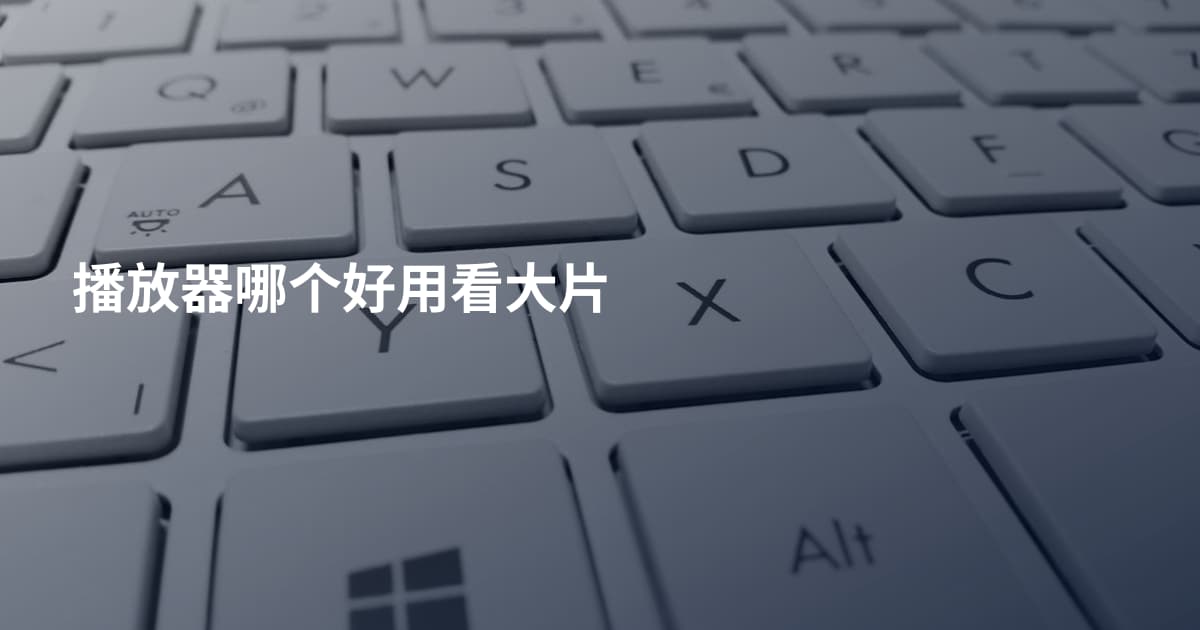 播放器哪个好用看大片