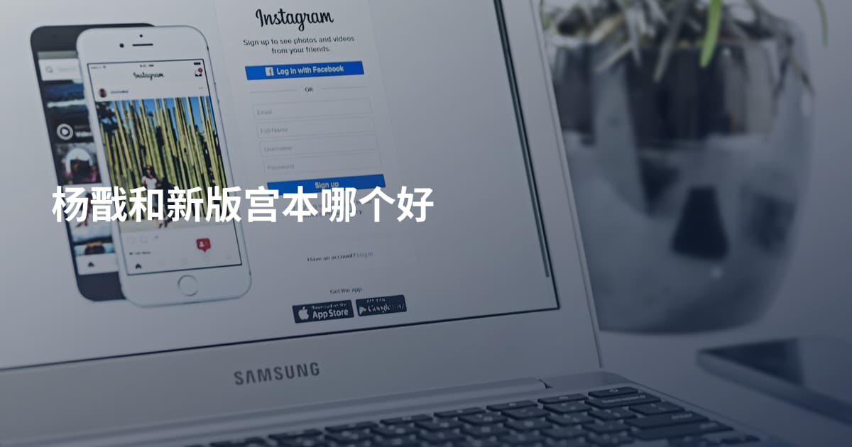 杨戬和新版宫本哪个好