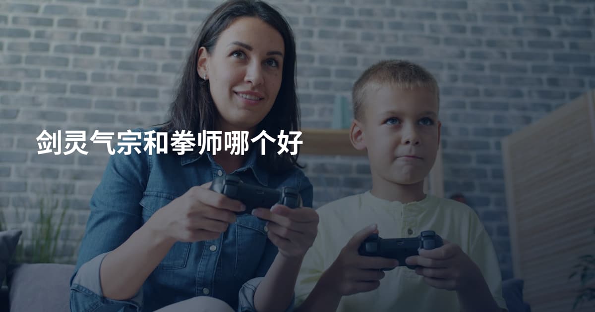 剑灵气宗和拳师哪个好