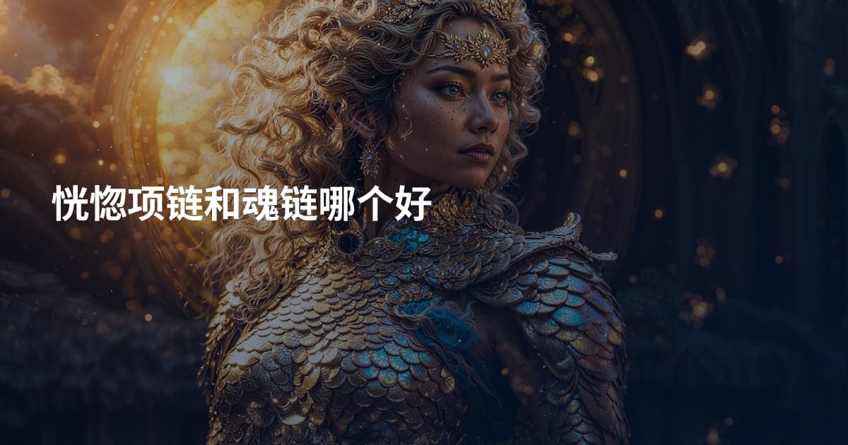 恍惚项链和魂链哪个好
