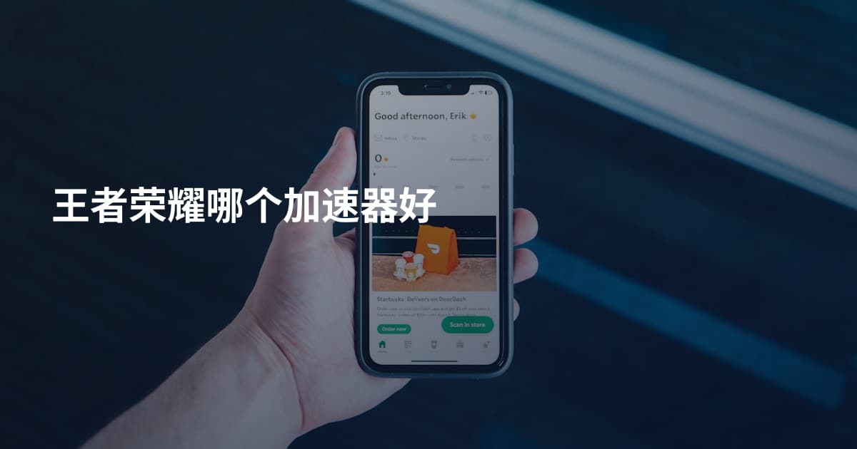 王者荣耀哪个加速器好