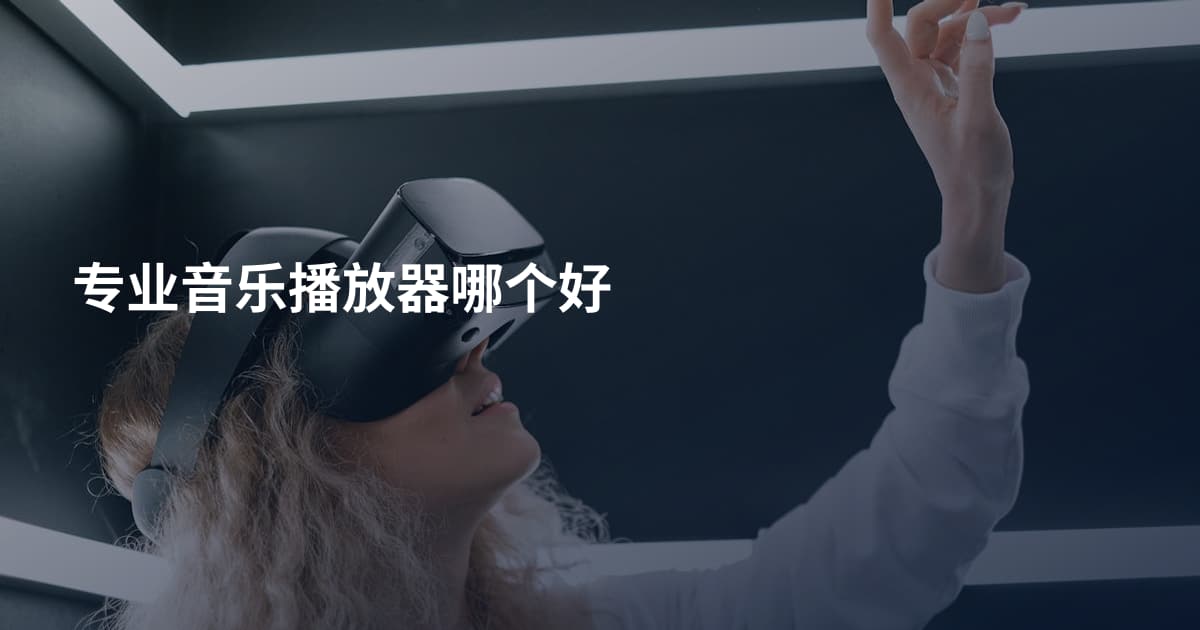 专业音乐播放器哪个好