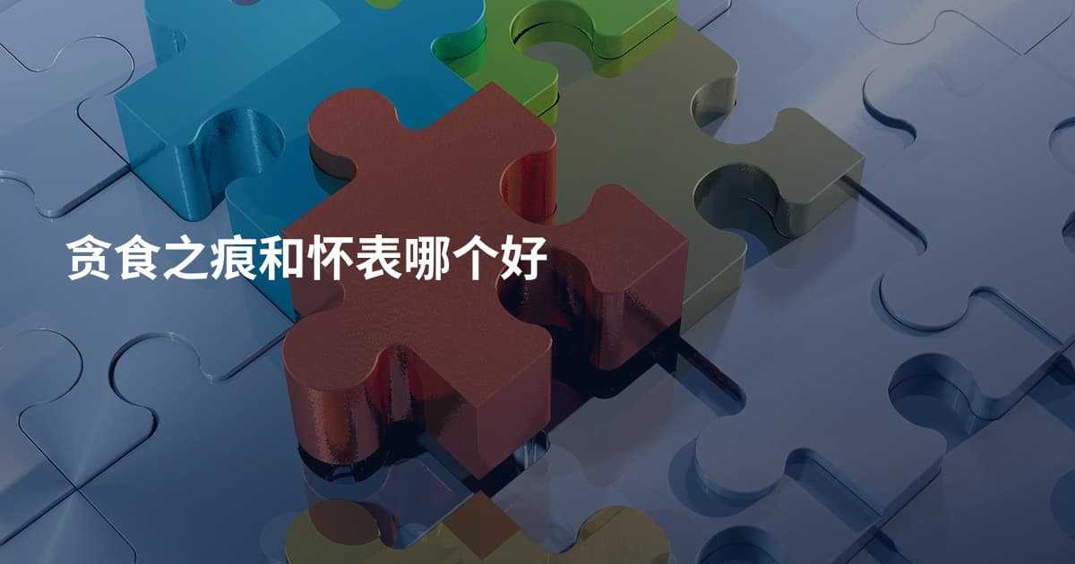 贪食之痕和怀表哪个好