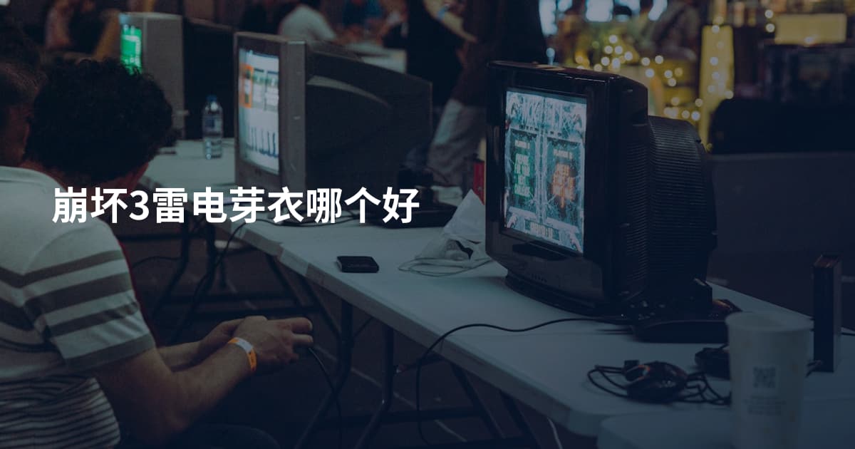 崩坏3雷电芽衣哪个好