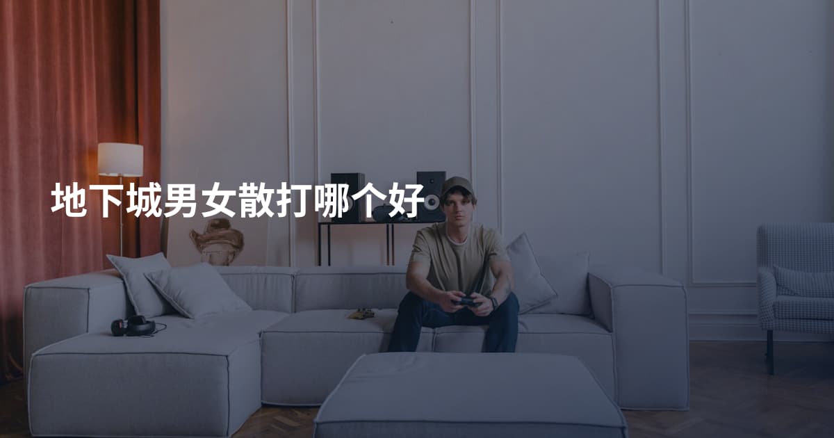 地下城男女散打哪个好