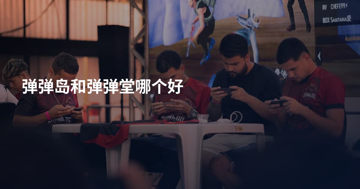 弹弹岛和弹弹堂哪个好