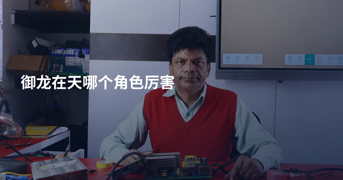 御龙在天哪个角色厉害