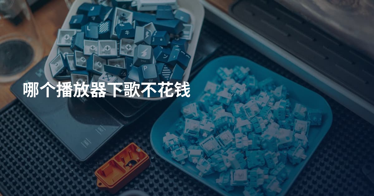 哪个播放器下歌不花钱