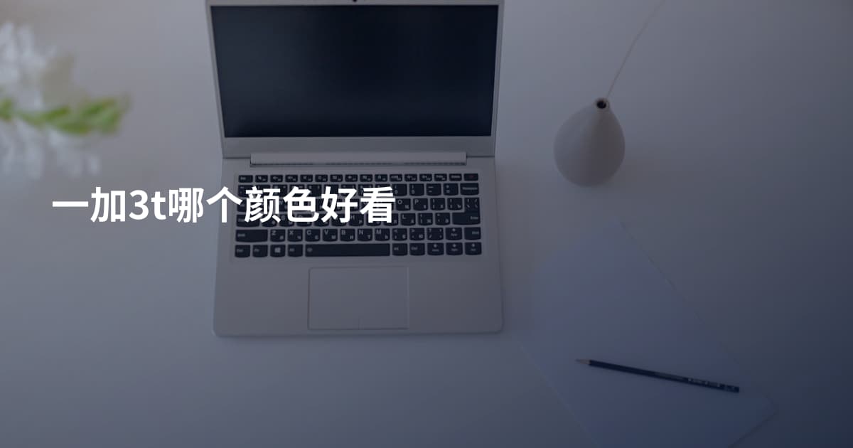 一加3t哪个颜色好看