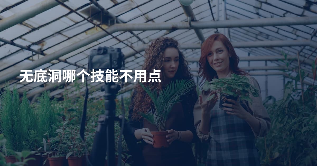 无底洞哪个技能不用点
