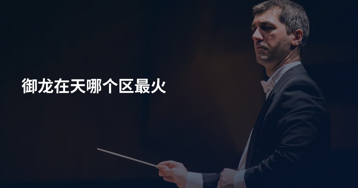 御龙在天哪个区最火